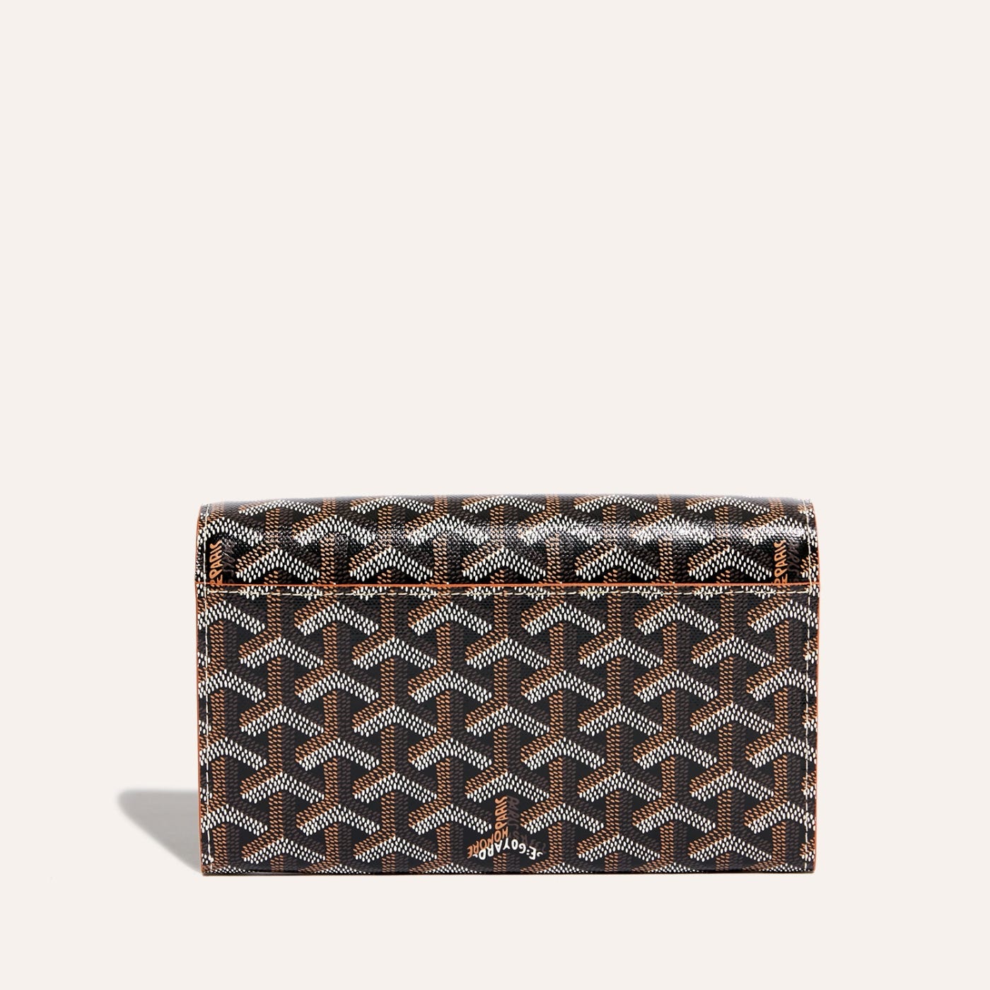 Goyard Varenne Continental Wallet Black and Brown - Image 3